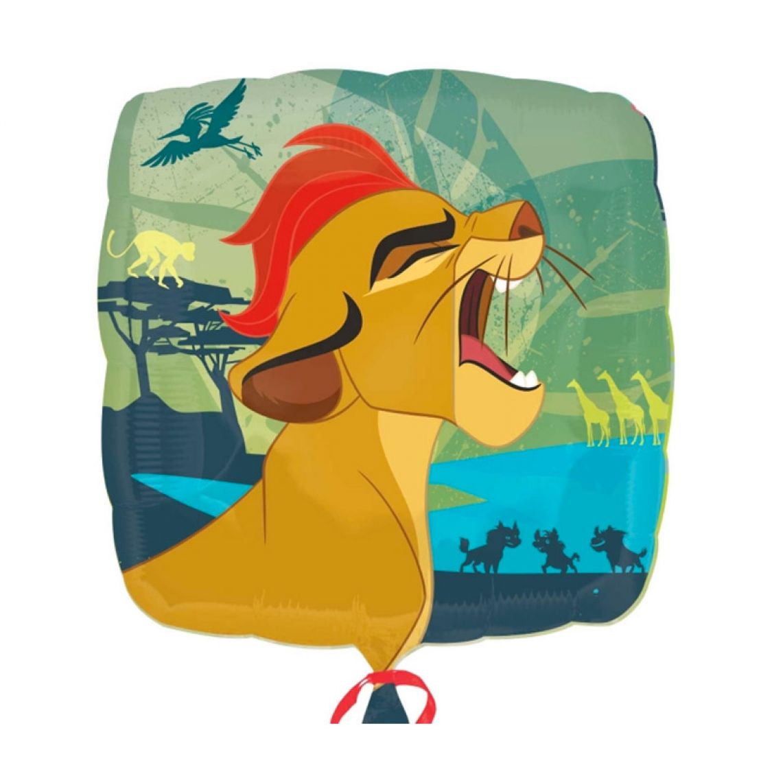Carte F Ef Bf te Du Roi Lion De La Savane Carte Joyeux Anniversaire Dans Un Petit Avion