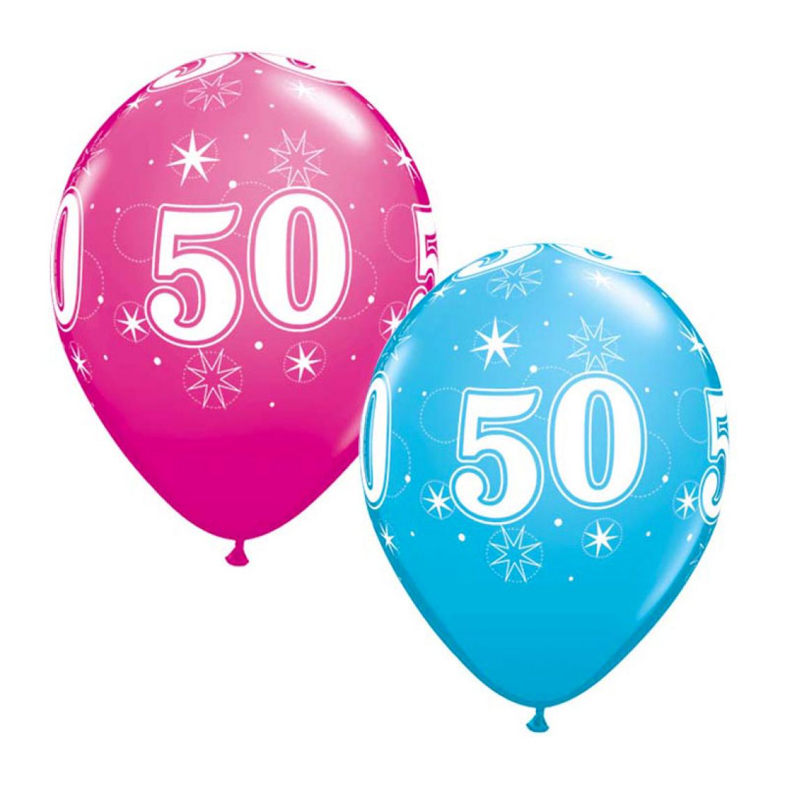 Ballon Qualatex 50 ans Eclats
