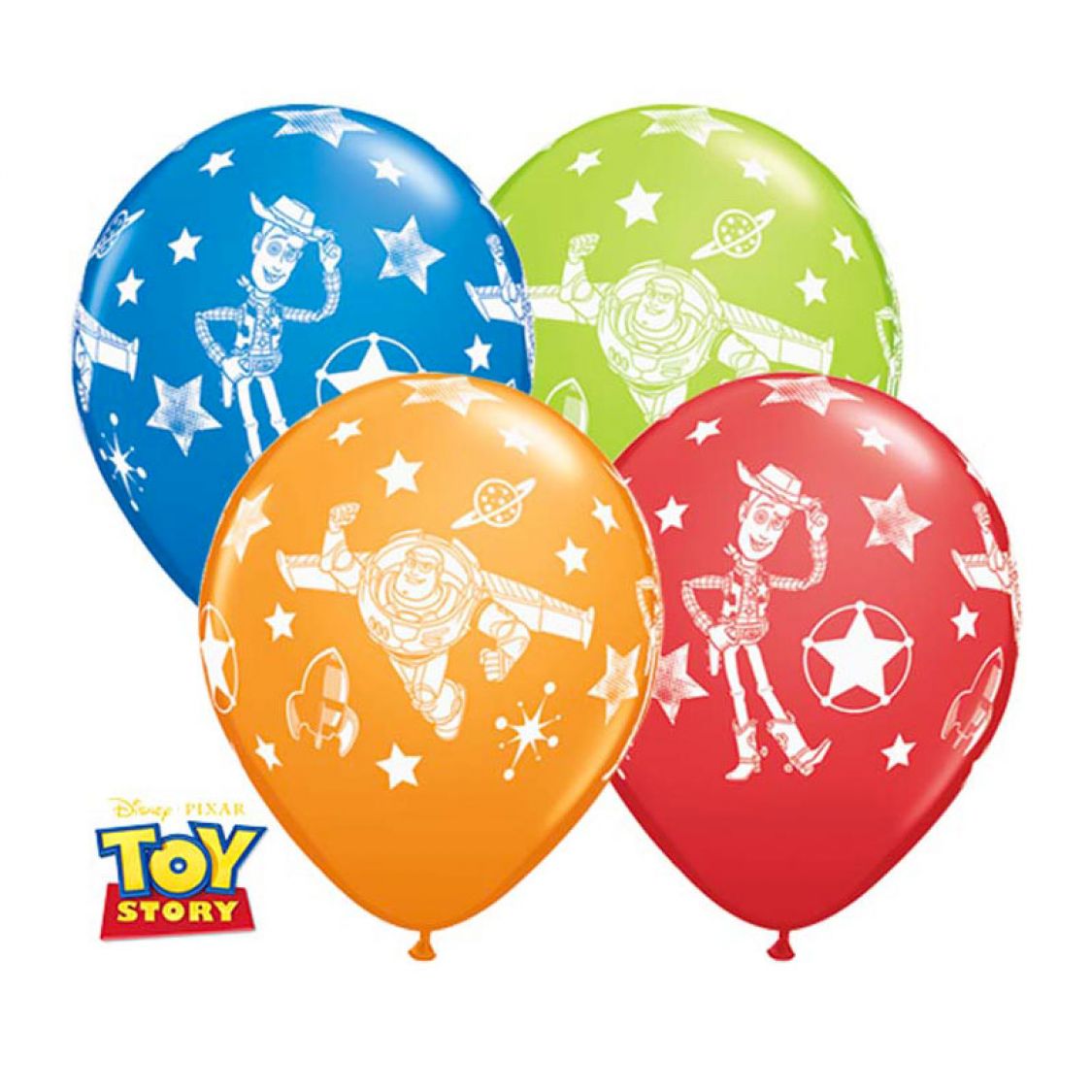 9 X 12" Toy Story personnage Latex Ballons Fête Décoration Buzz Fête D'Anniversaire 