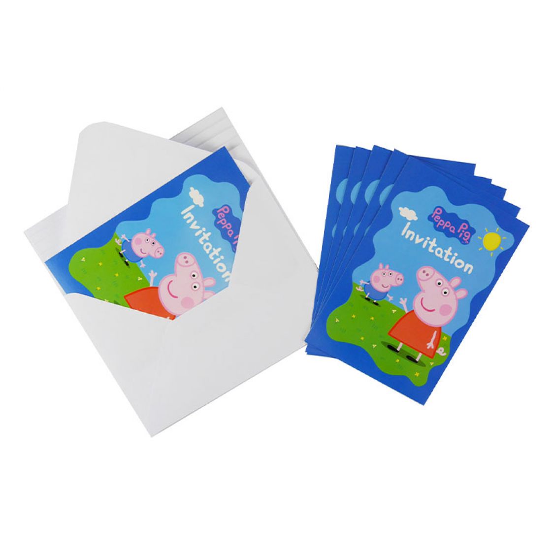 Cartes Invitation Peppa Pig
