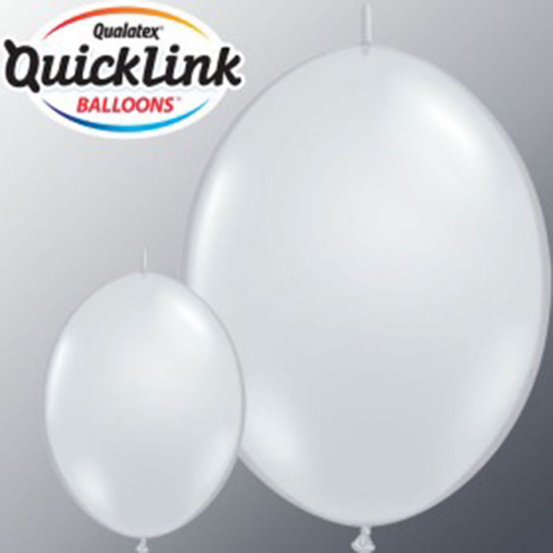 Ballon Quicklink Diamond Clear