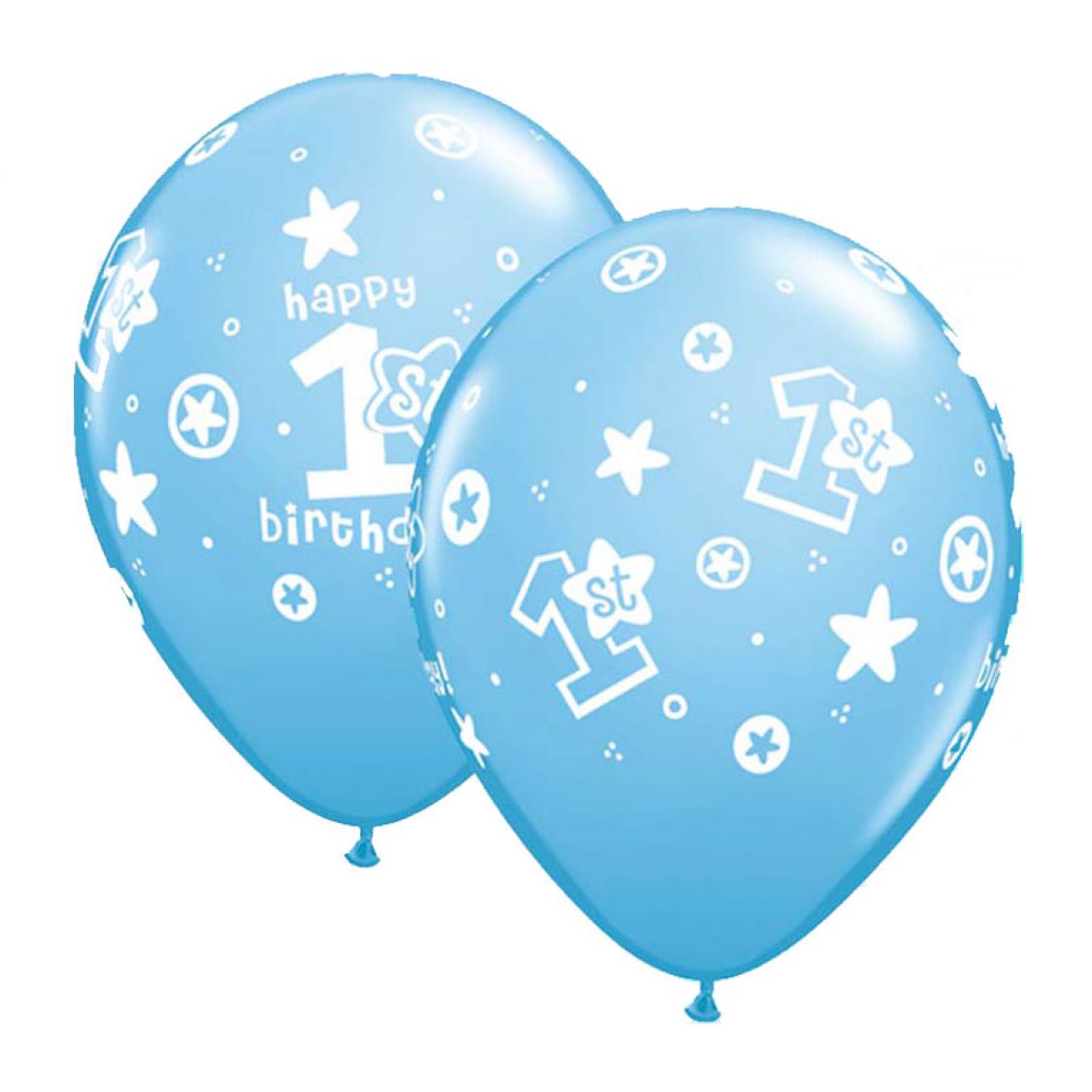 Ballon 1er anniversaire garçon Qualatex
