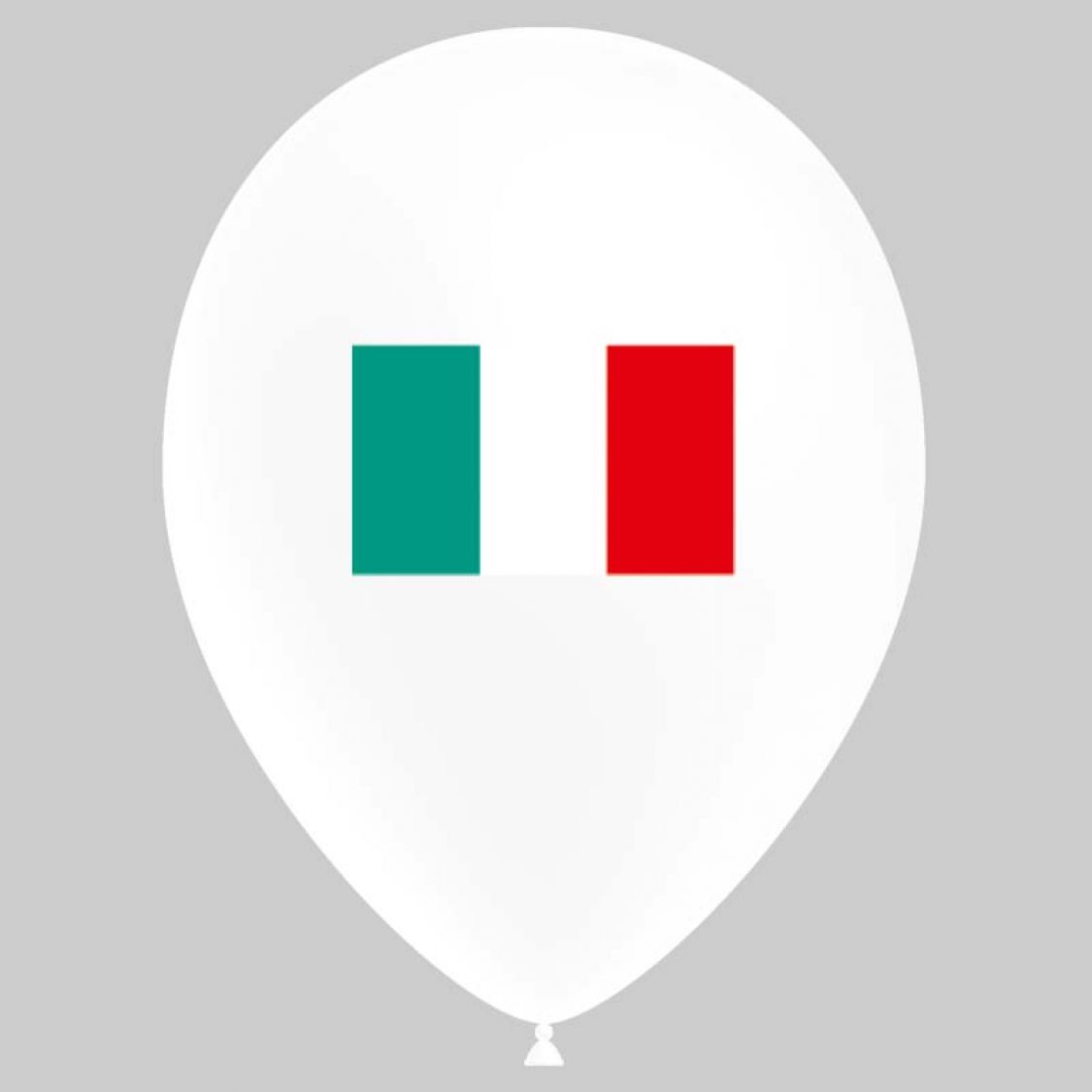 Ballon drapeau Italie (latex)