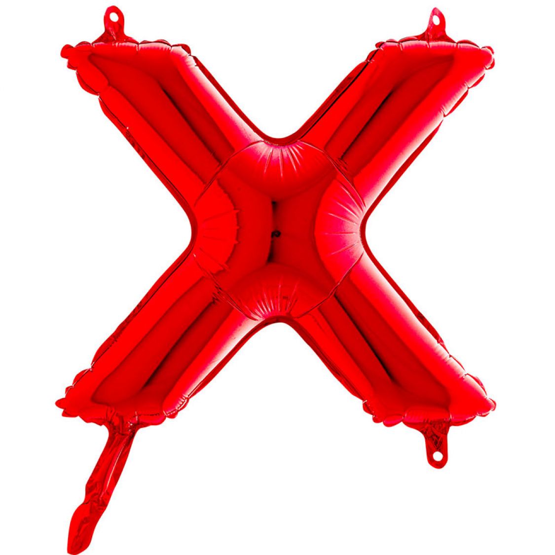 Ballon aluminium X Rouge