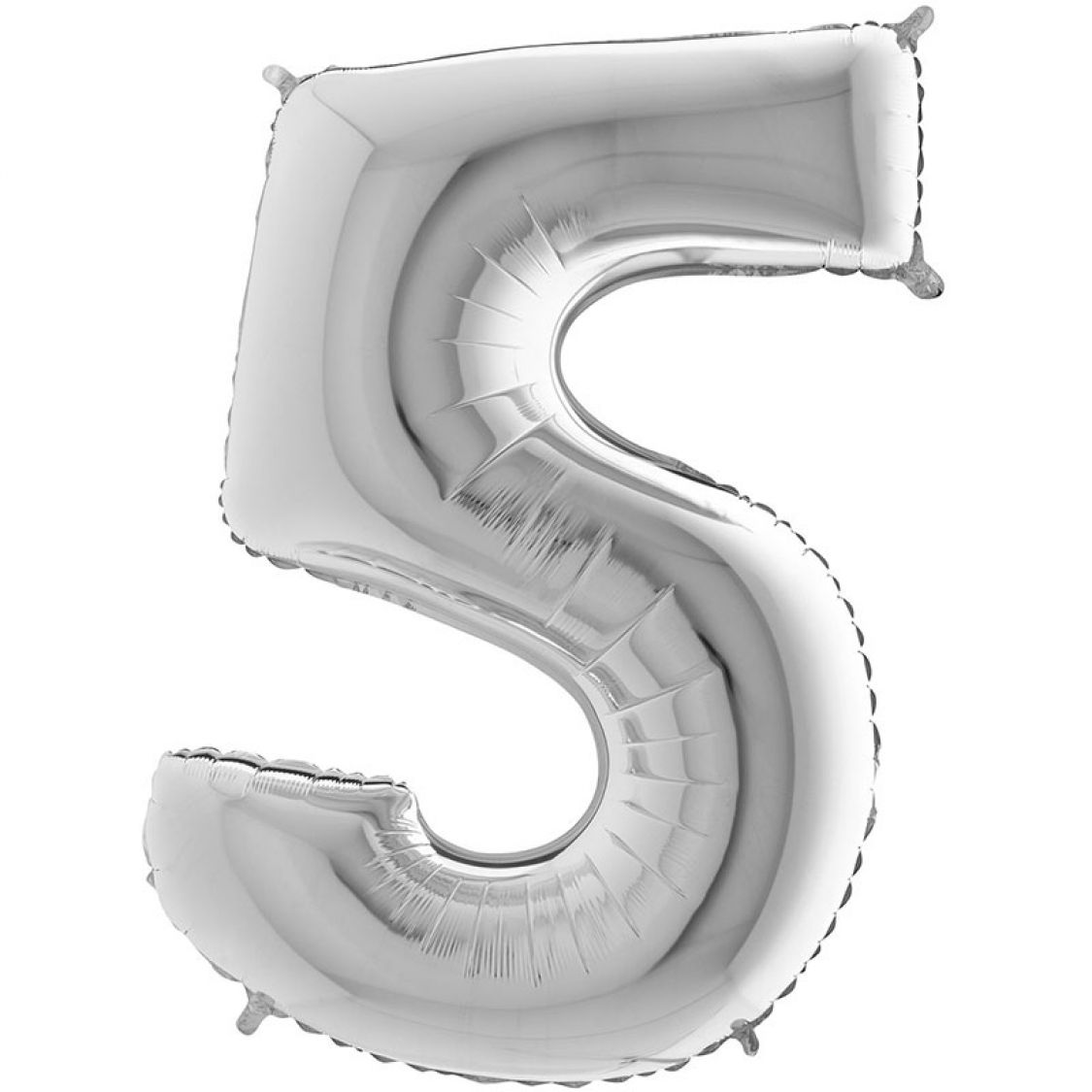 Ballon Chiffre 5 Argent Ballon Chiffre 5 Argent