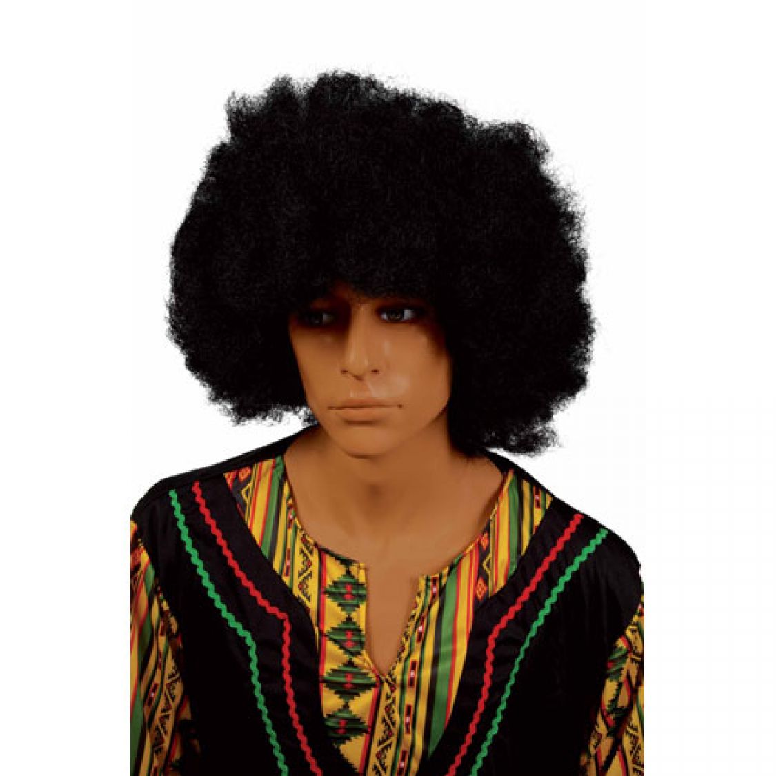 Perruque Big Afro crépue noire