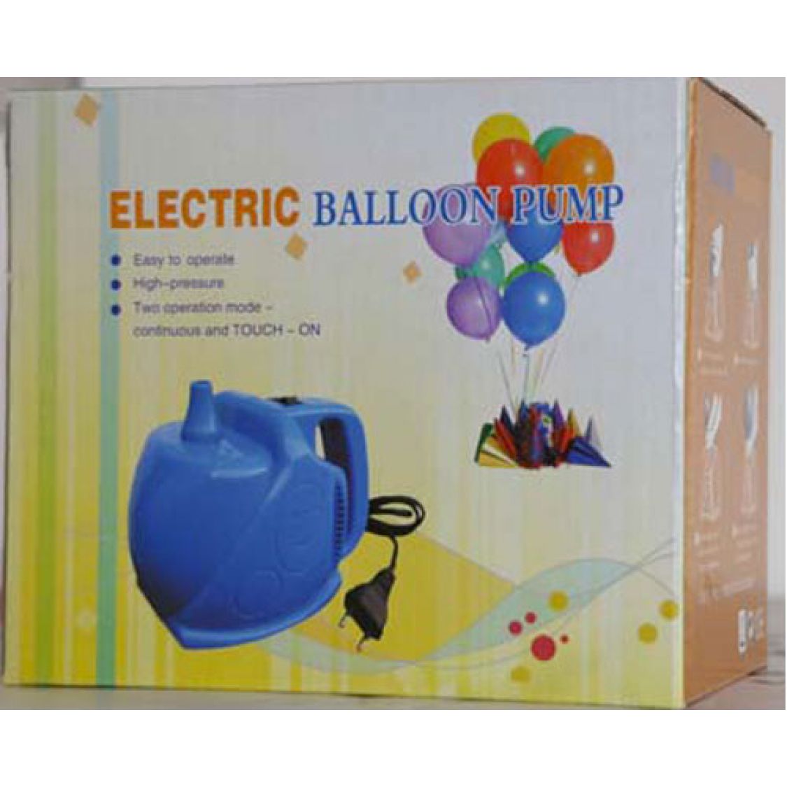 Gonfleur électrique à air - Jour de Fête - Gonfleurs pour ballons - Ballon  et Accessoire