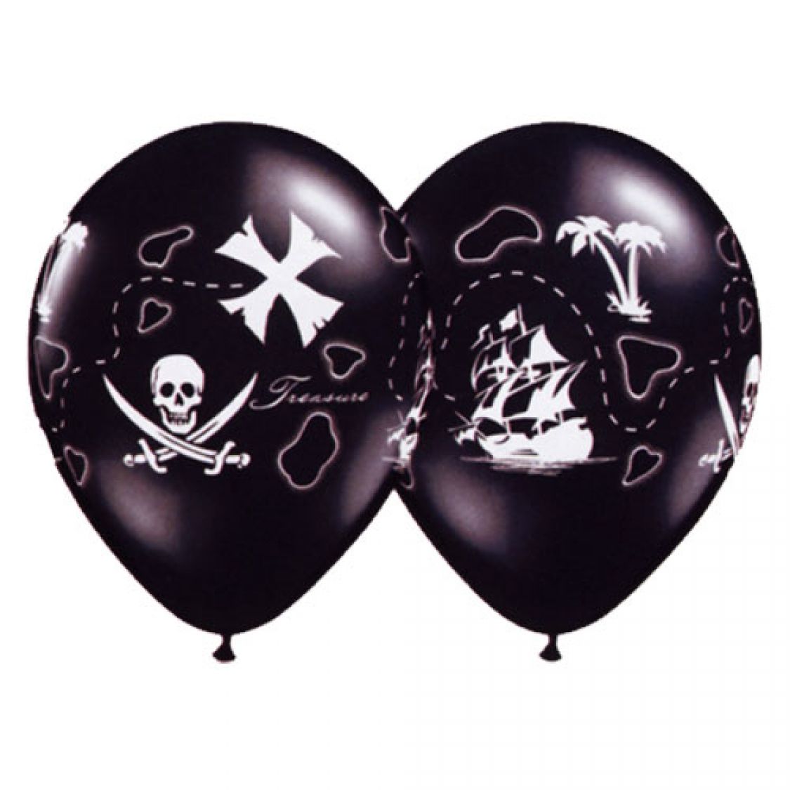 Ballon Pirate Carte aux Trésors