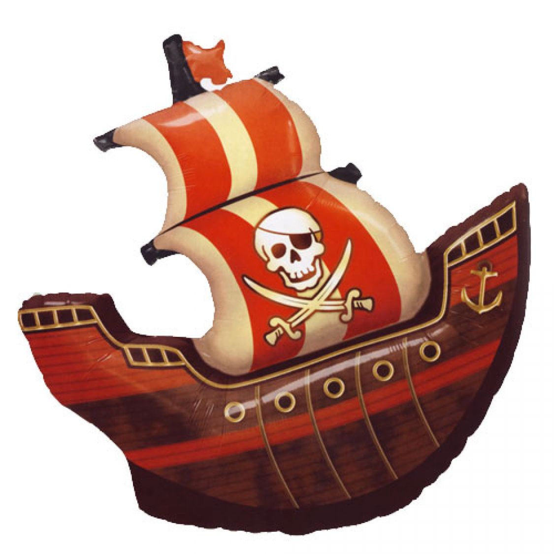 ballon bateau pirate