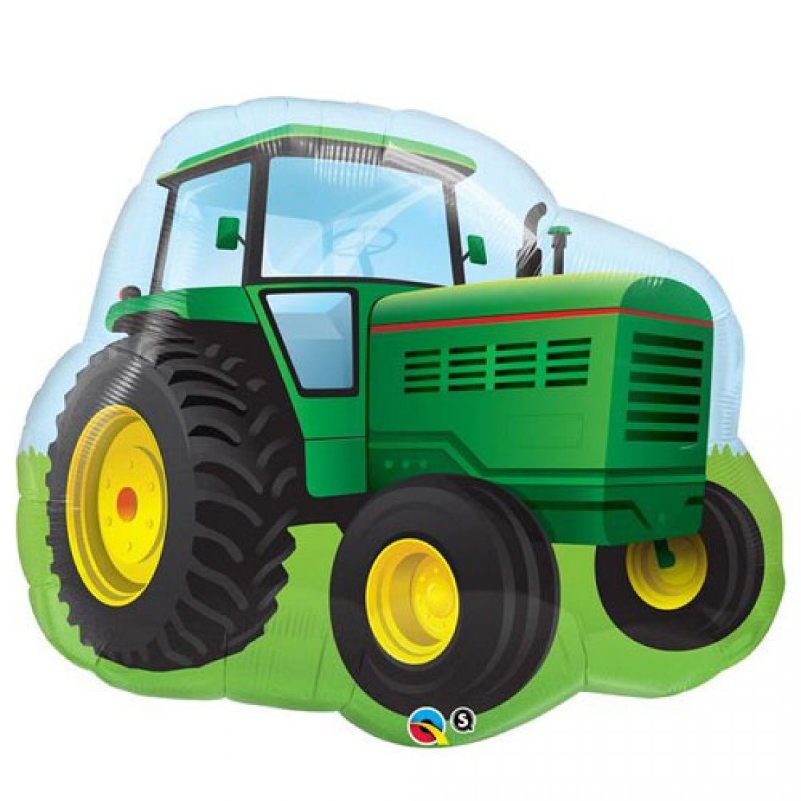 Decoration Anniversaire Garcon Tracteur 2 Ans,Tracteur Ballon