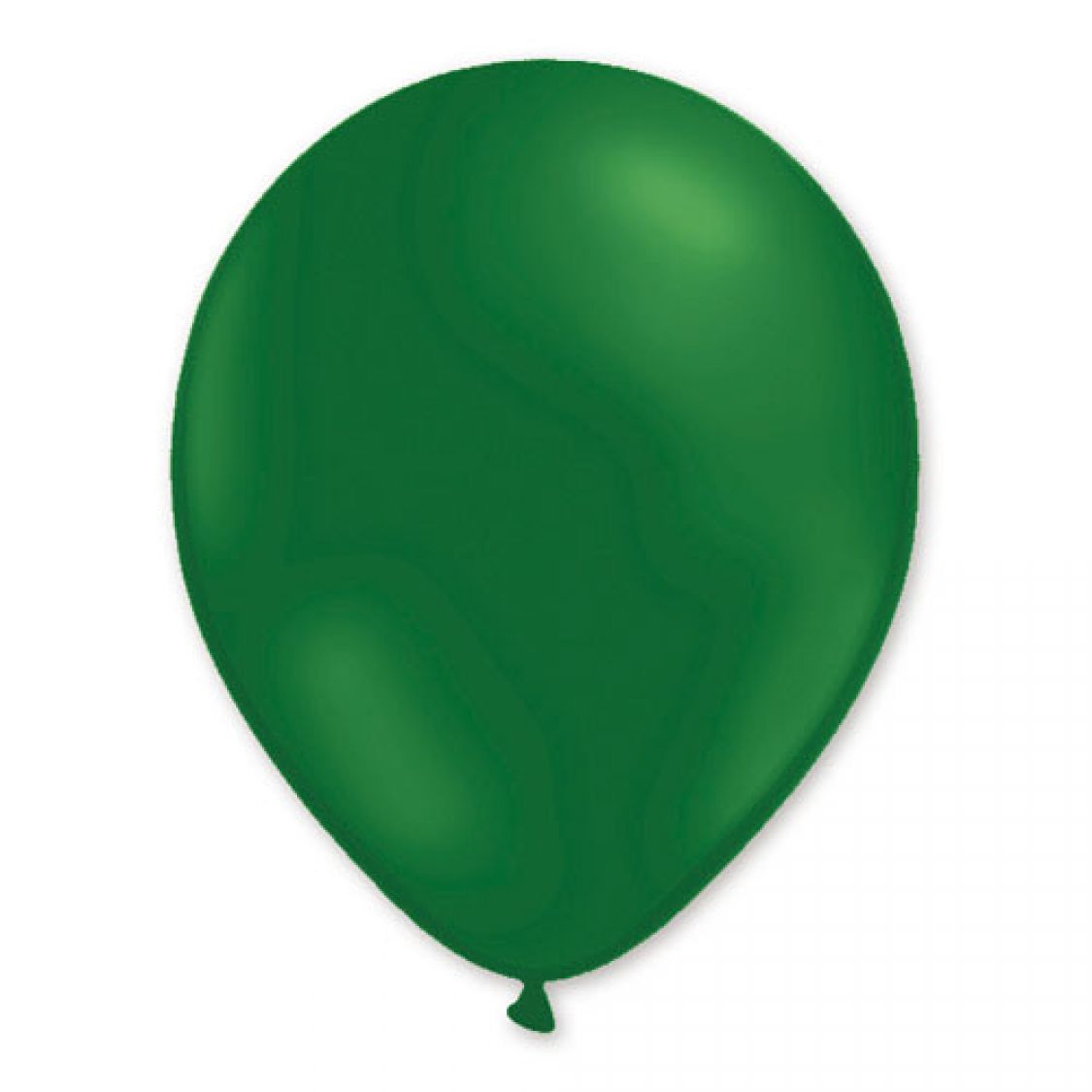 Ballon vert sapin métal