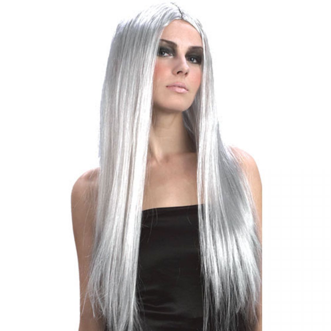 perruque grise femme