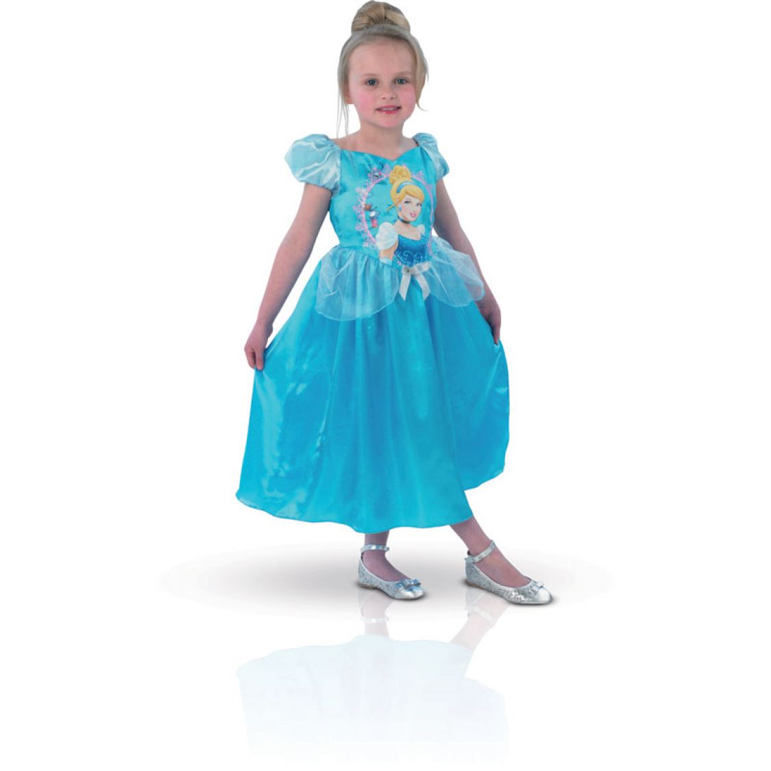 Robe De Princesse Cendrillon Costume LED Lumineux Robe Princesse