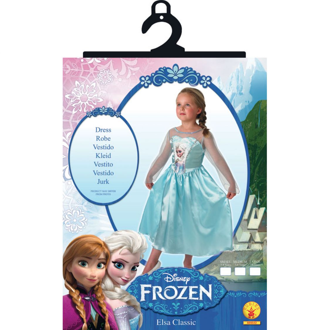 Robe Tutu La Reine des Neiges 2 - Elsa - Taille au choix - Jour de Fête -  La Reine des Neiges 2 - Licences