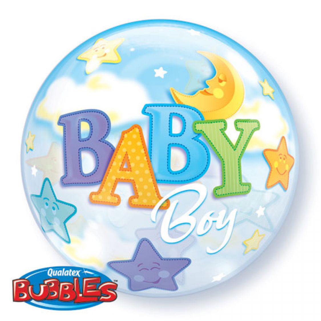 Ballon Bubble Baby Boy