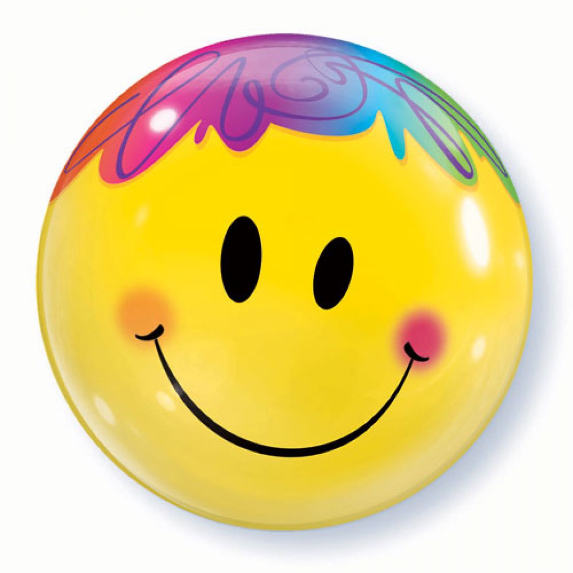 Ballon Bubble smiley