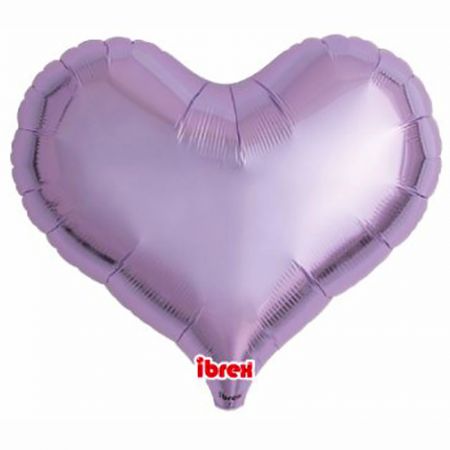 Ballon Mylar Coeur Jelly Lavande