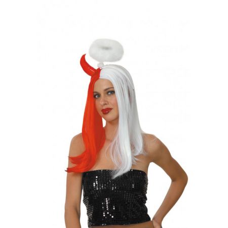 Perruque Ange et d&eacute;mon