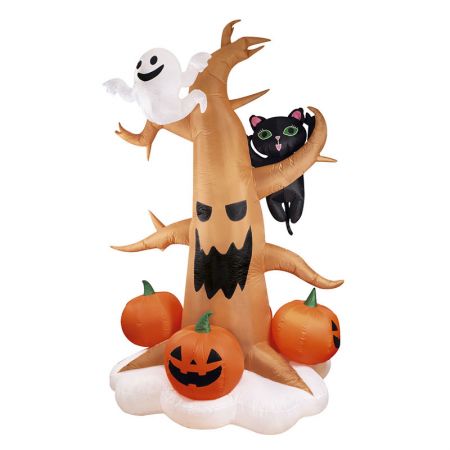 Arbre Gonflable d'Halloween Lumineux
