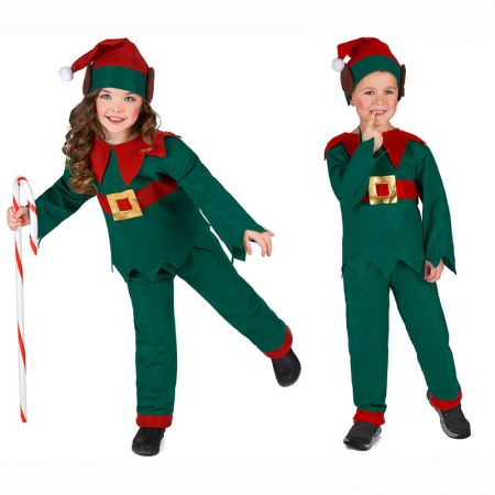 D&eacute;guisement Elfe de No&euml;l mixte