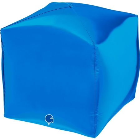 Ballon Cube 4D Bleu