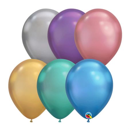 Ballon Assortiment Chrome Qualatex
