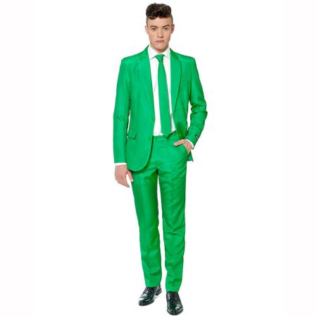 Costume Homme Vert Suitmeister