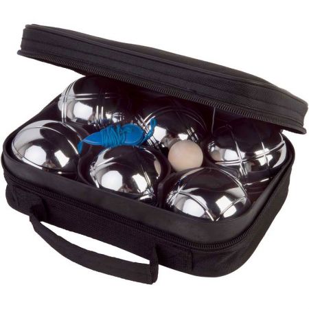 Sacoche 6 Boules P&eacute;tanques M&eacute;tal