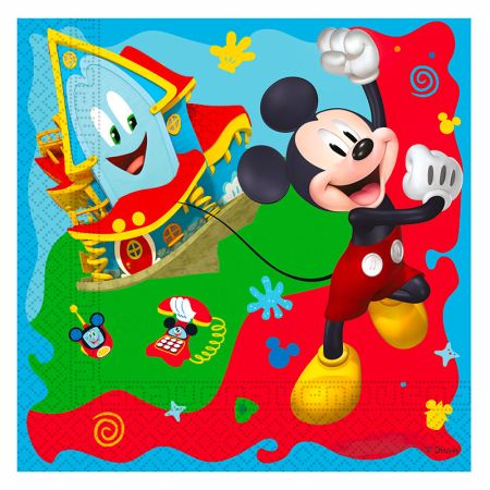 Serviette jetable Mickey Premium