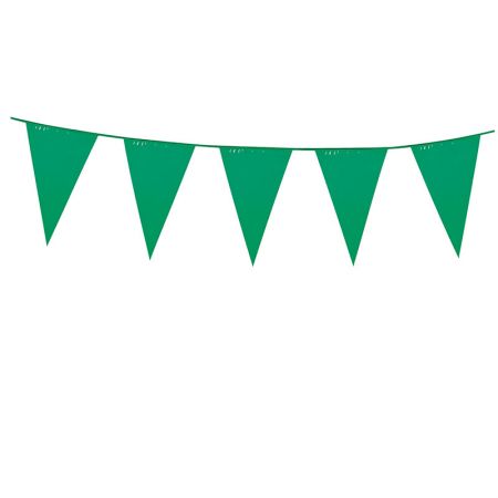 Guirlande Fanions Verts 10m