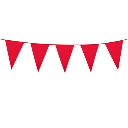 Guirlande Fanions Rouges 10m