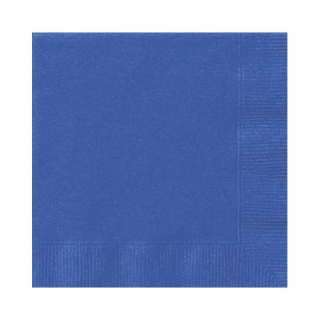 Serviette de table papier Bleu