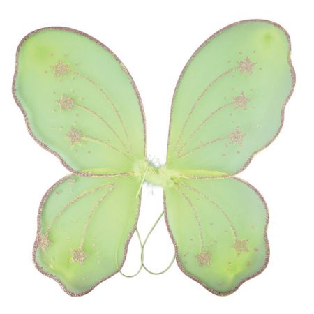 Ailes de papillon vertes