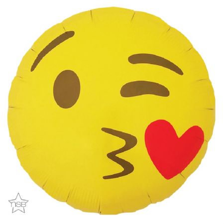 Ballon Emoji Kissing