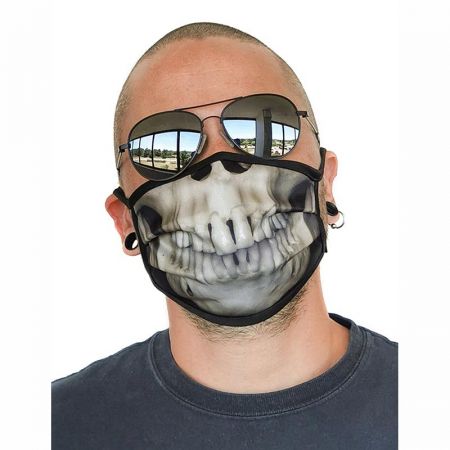 Masque Alternatif Tissu Lavable Squelette