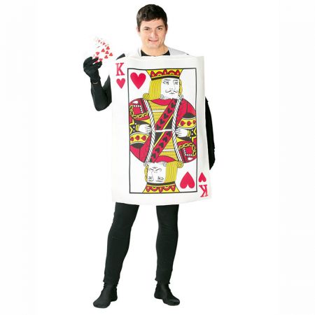 D&eacute;guisement Carte Roi de coeur