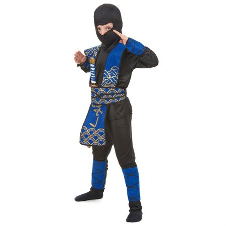 D&eacute;guisement  Ninja Bleu Gar&ccedil;on