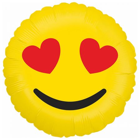 Ballon Emoji Love