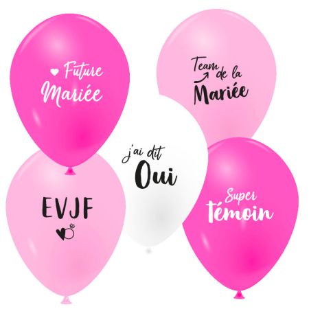 Ballon EVJF Latex assortis