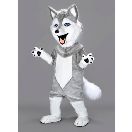 D&eacute;guisement mascotte husky