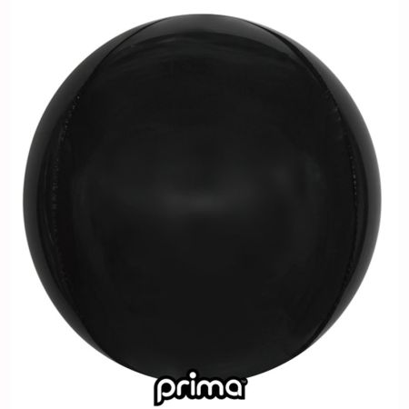 Ballon Prima Orbz Sph&eacute;rique Noire g&eacute;ant