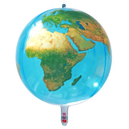 Ballon Aluminium planète Terre