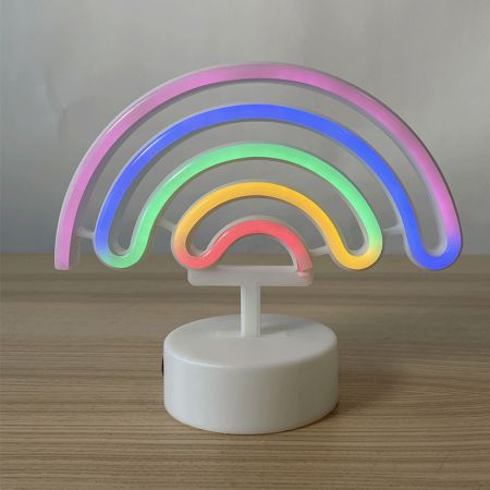 Lampe Arc en Ciel N&eacute;on