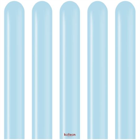 Ballons &agrave; Sculpter Bleu Macaron Kalisan