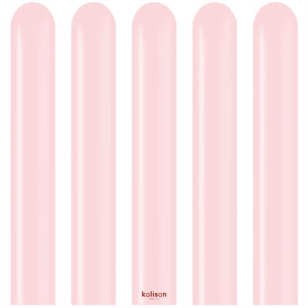 Ballons &agrave; Sculpter Rose Macaron Kalisan