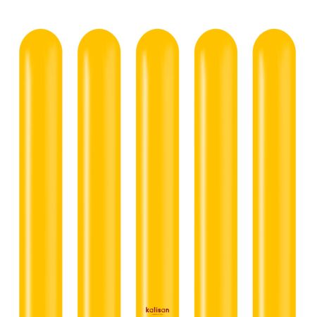 Ballons &agrave; Sculpter Jaune Ambre (Amber) Kalisan