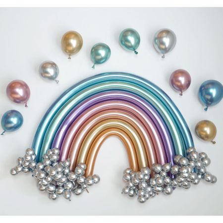 Assortiment Ballons &agrave; Sculpter Chrome Kalisan