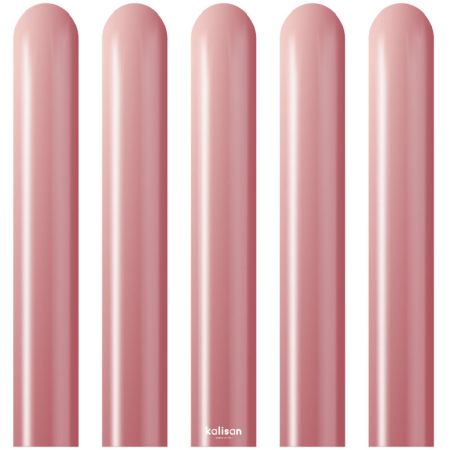 Ballons &agrave; Sculpter Rose Chrome (Chrome Pink) Kalisan