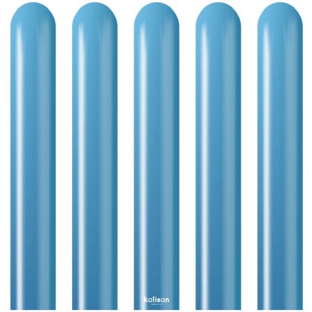 Ballons &agrave; Sculpter Bleu Chrome (Chrome blue) Kalisan