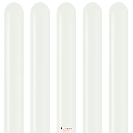 Ballons &agrave; Sculpter Blanc (White) Kalisan